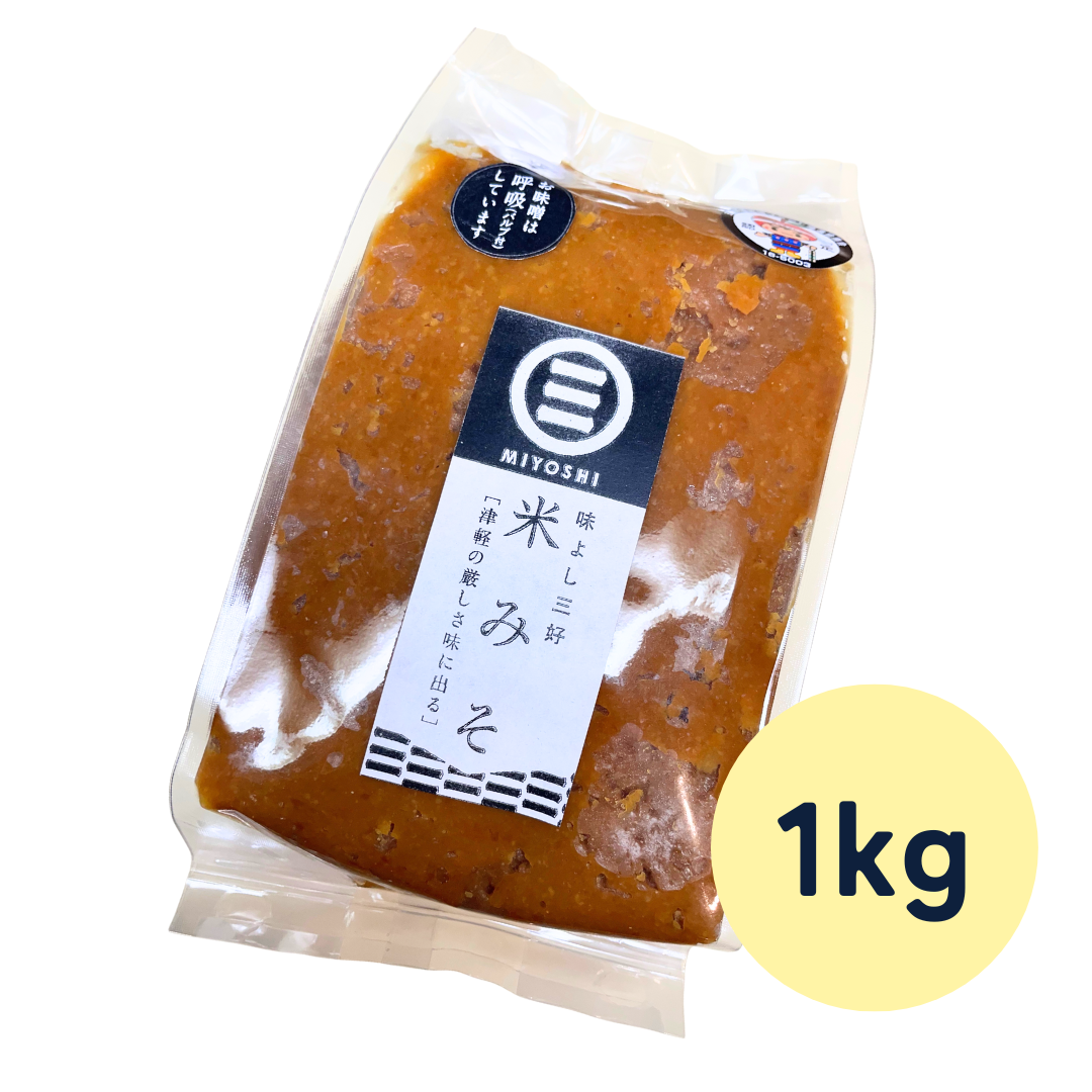 味よし三好 米みそ（1kg）※準備中 | 三好をあじあう会
